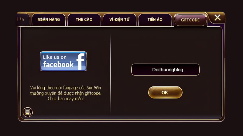 Cách thức đổi mã code Go88 lấy tiền, quà rất đơn giản và dễ dàng thao tác