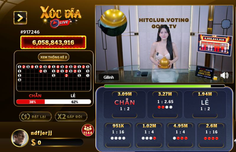 Xóc Đĩa Go88