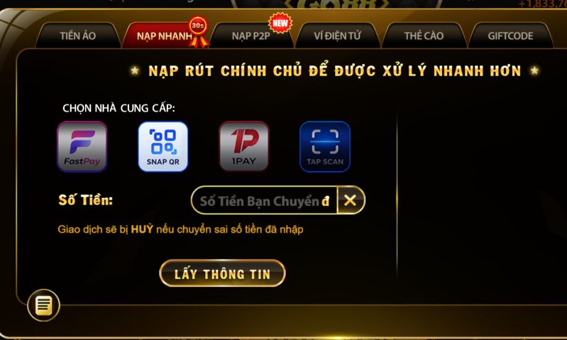Chuyển khoản ngân hàng