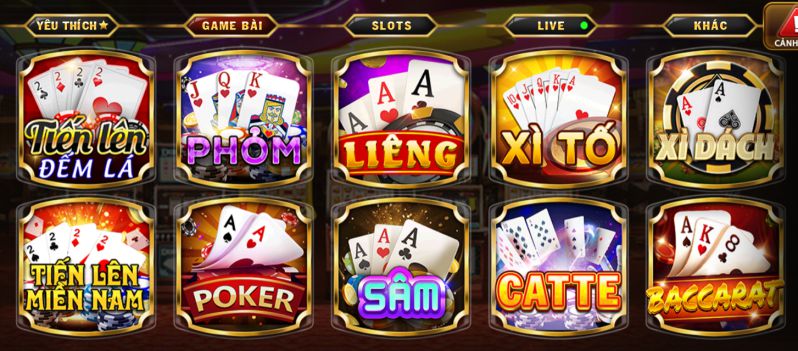 Sảnh game bài Go88