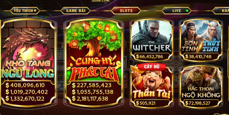 Sảnh Nổ hũ